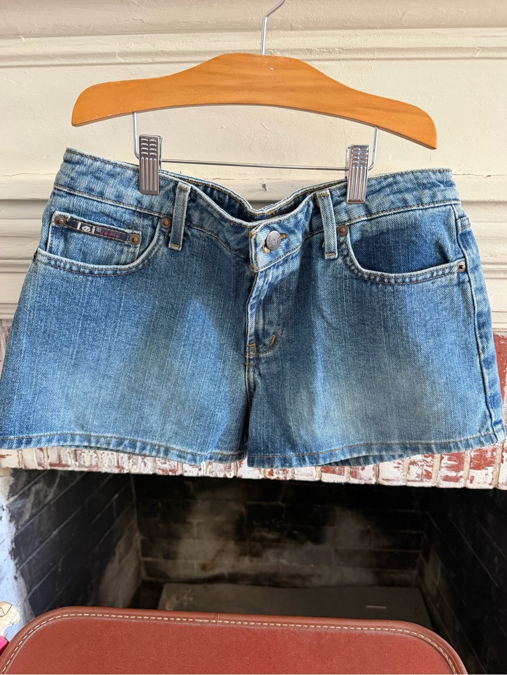 Vintage Lei denim shorts